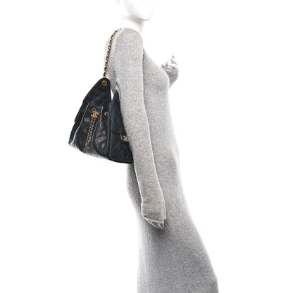 Chanel Caviar Quilted Small Chanel 25 Handbag Black 2 of 11