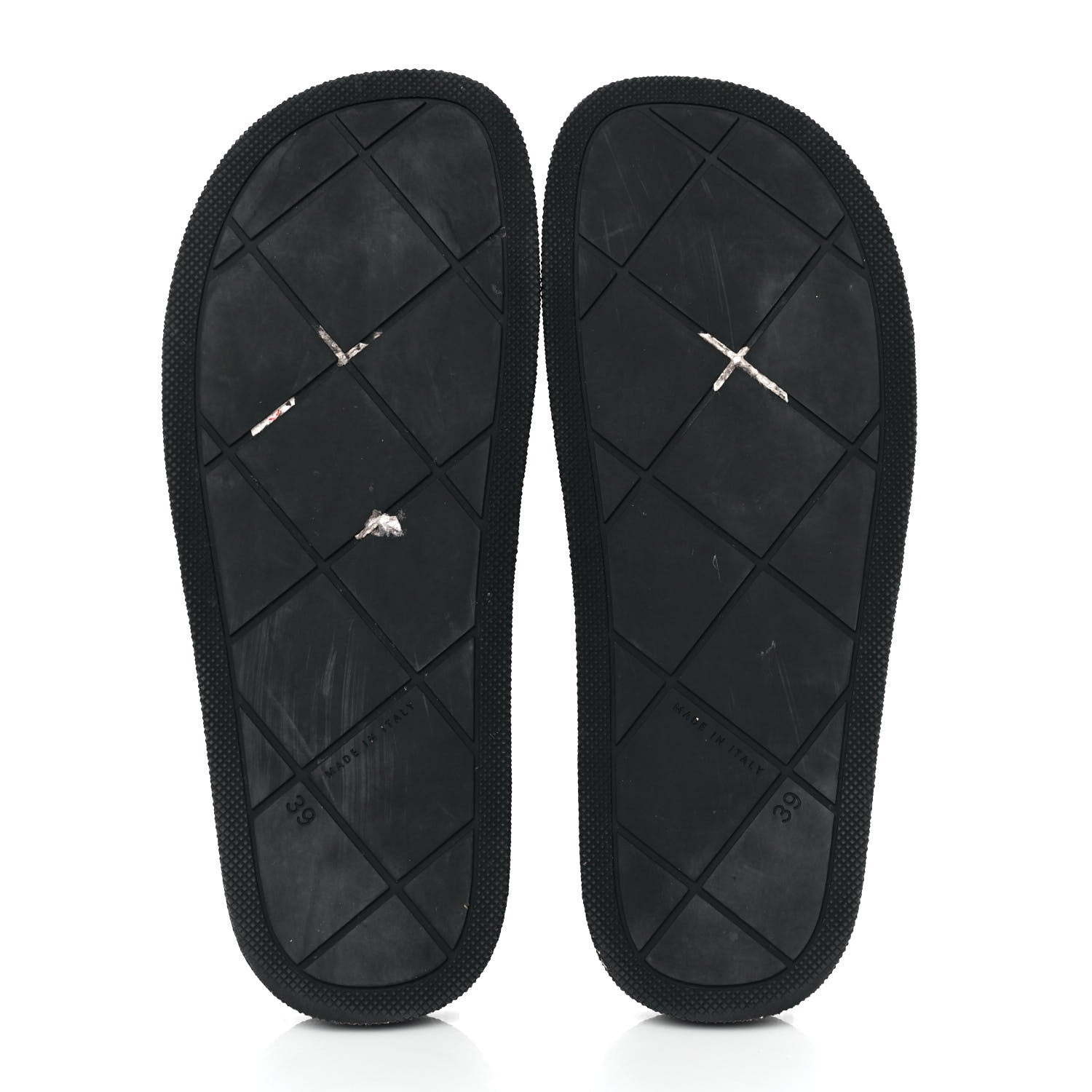 Bottega Veneta Rubber The Slider Sandals 39 Black 5 of 7