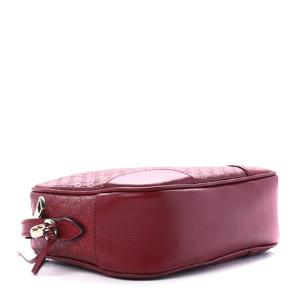 Gucci Microguccissima Mini Bree Messenger Bag Red 4 of 12