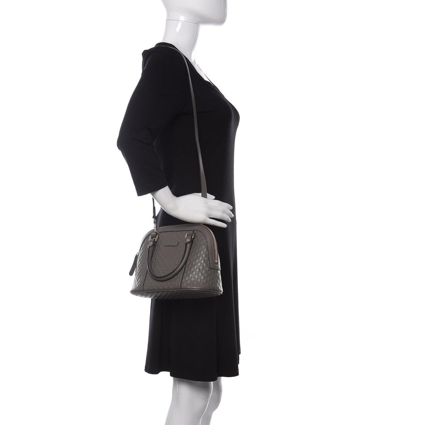 Microguccissima Mini Dome Bag Loess