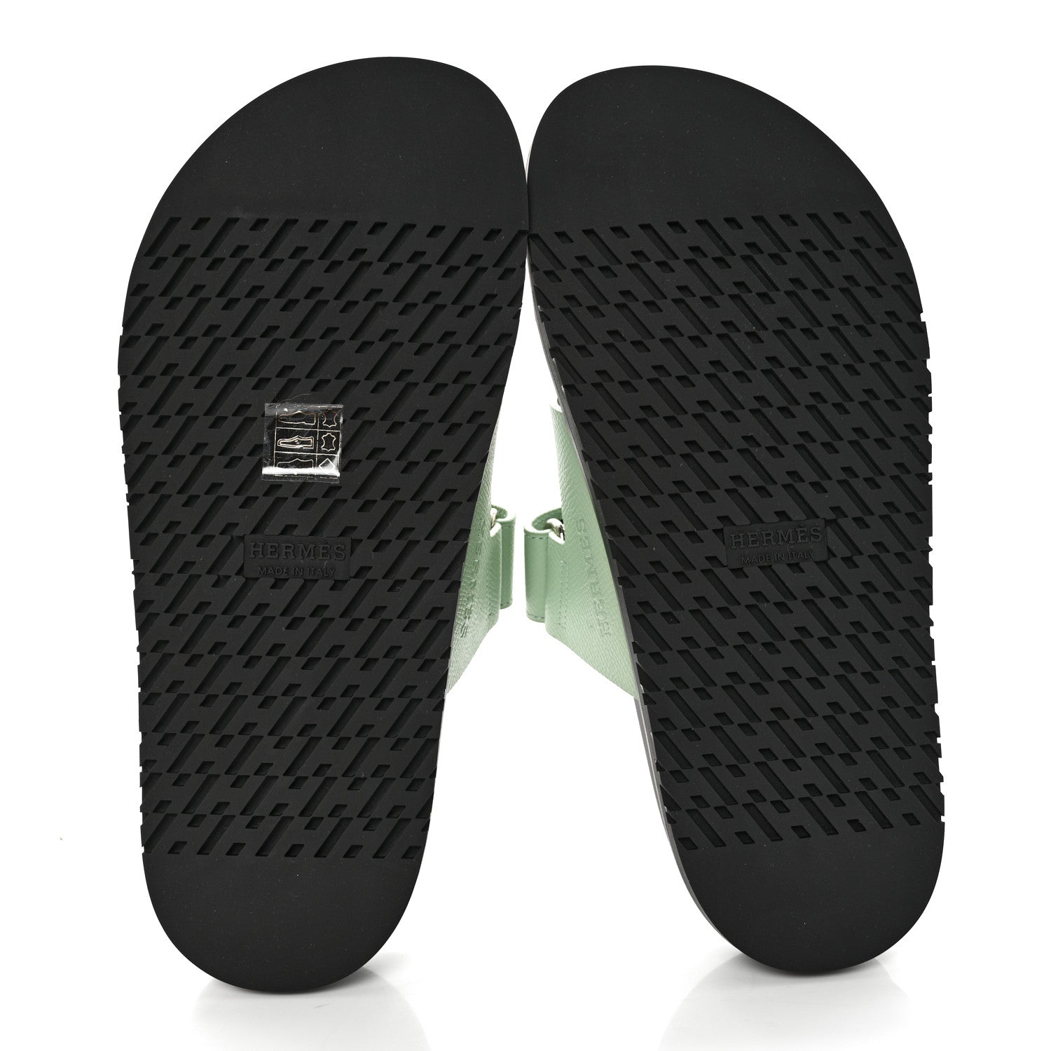 Hermes Epsom Womens Chypre Sandals 36 Vert Jade 5 of 9
