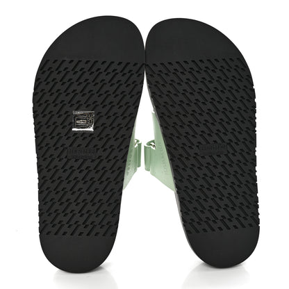 Hermes Epsom Womens Chypre Sandals 36 Vert Jade 5 of 9