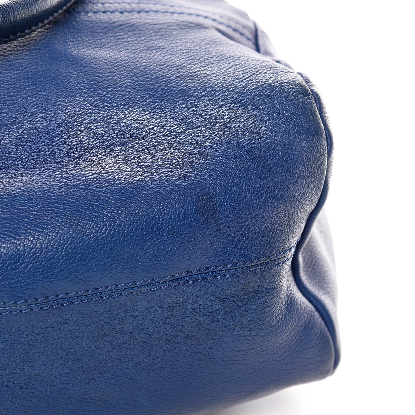 Sugar Goatskin Medium Pandora Deep Blue