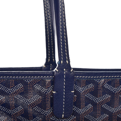 Goyard Goyardine Sac Hardy Pet Carrier PM Navy 11 of 12