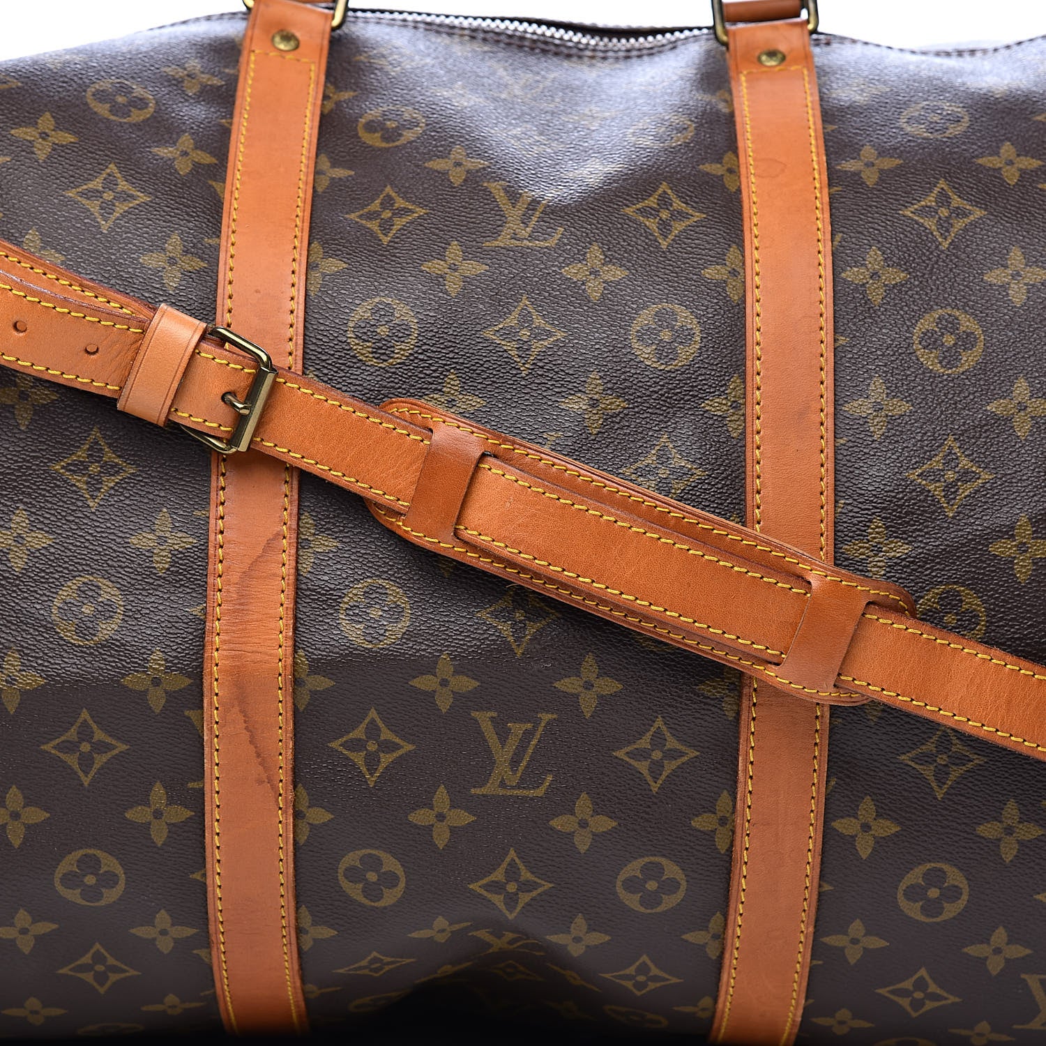 Louis Vuitton Monogram Keepall Bandouliere 60 23 of 23