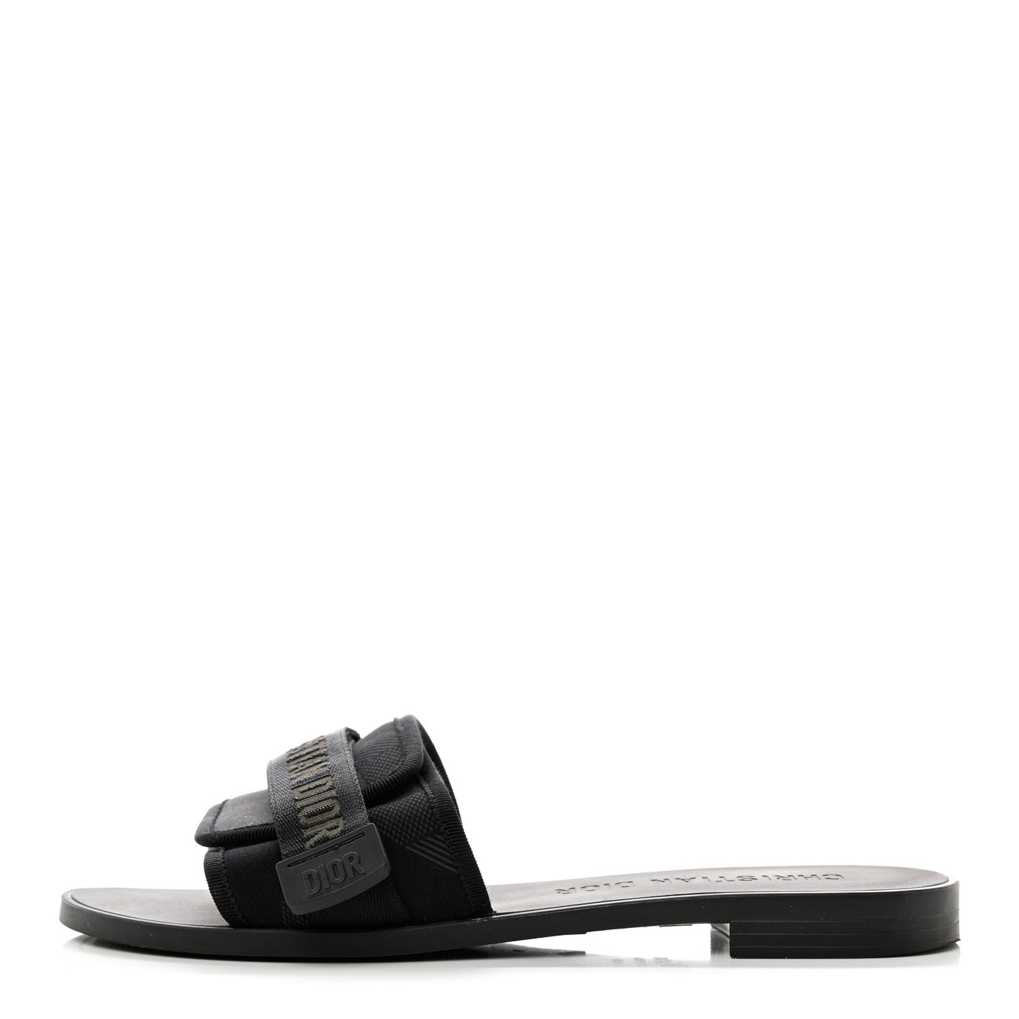 Technical Stretch Fabric Camouflage Dio(r)evolution Slide Sandals 40 Black Military