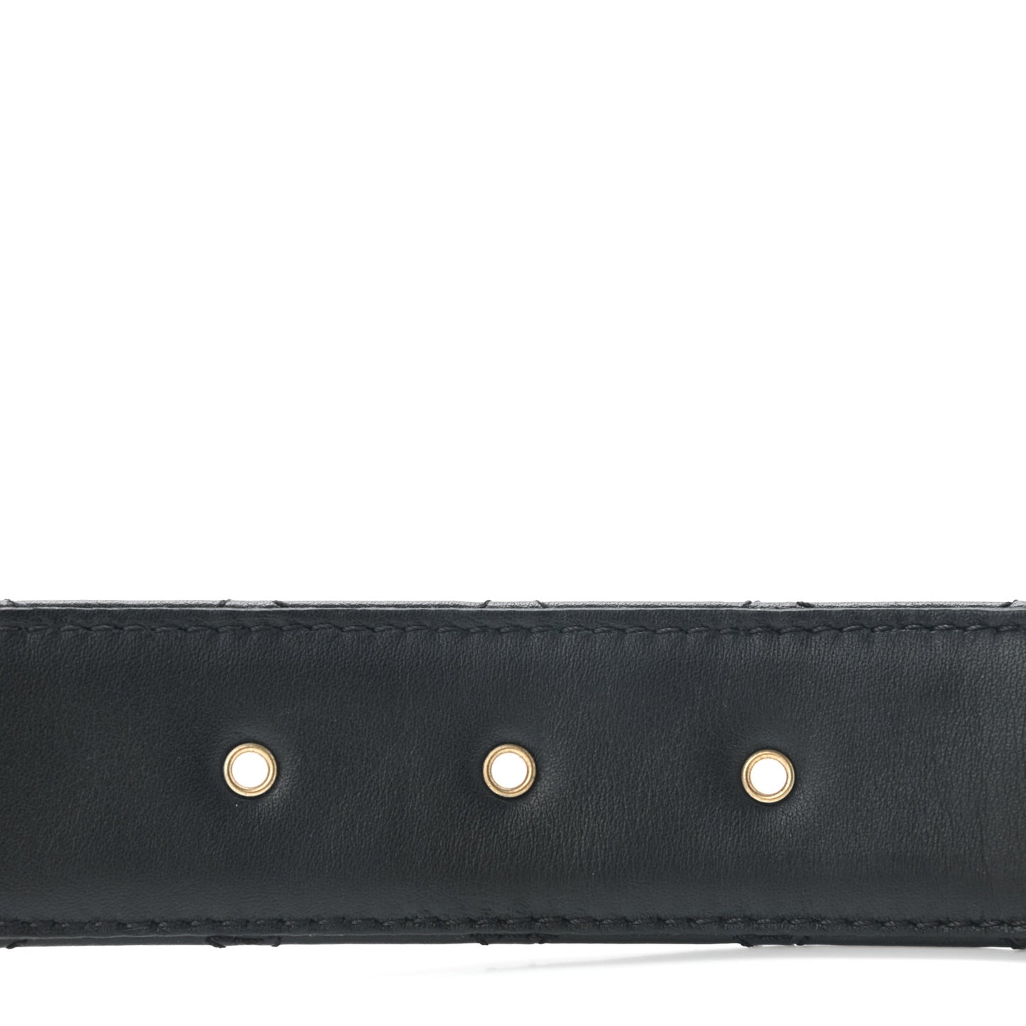 Calfskin Quilted CC Chain Belt 90 36 Black