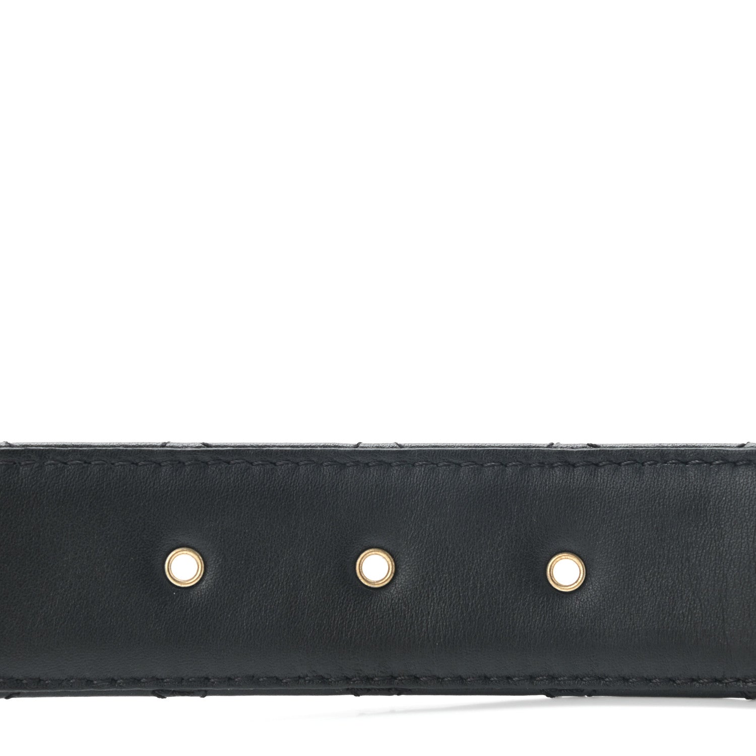Chanel Calfskin Quilted CC Chain Belt 90 36 Black 6 of 8