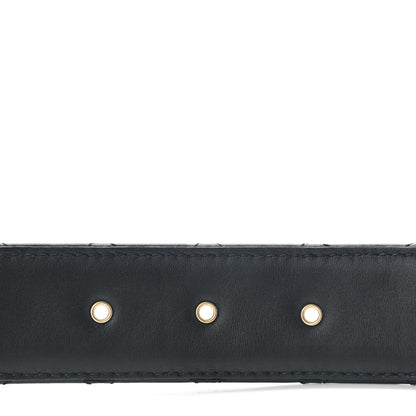 Chanel Calfskin Quilted CC Chain Belt 90 36 Black 6 of 8