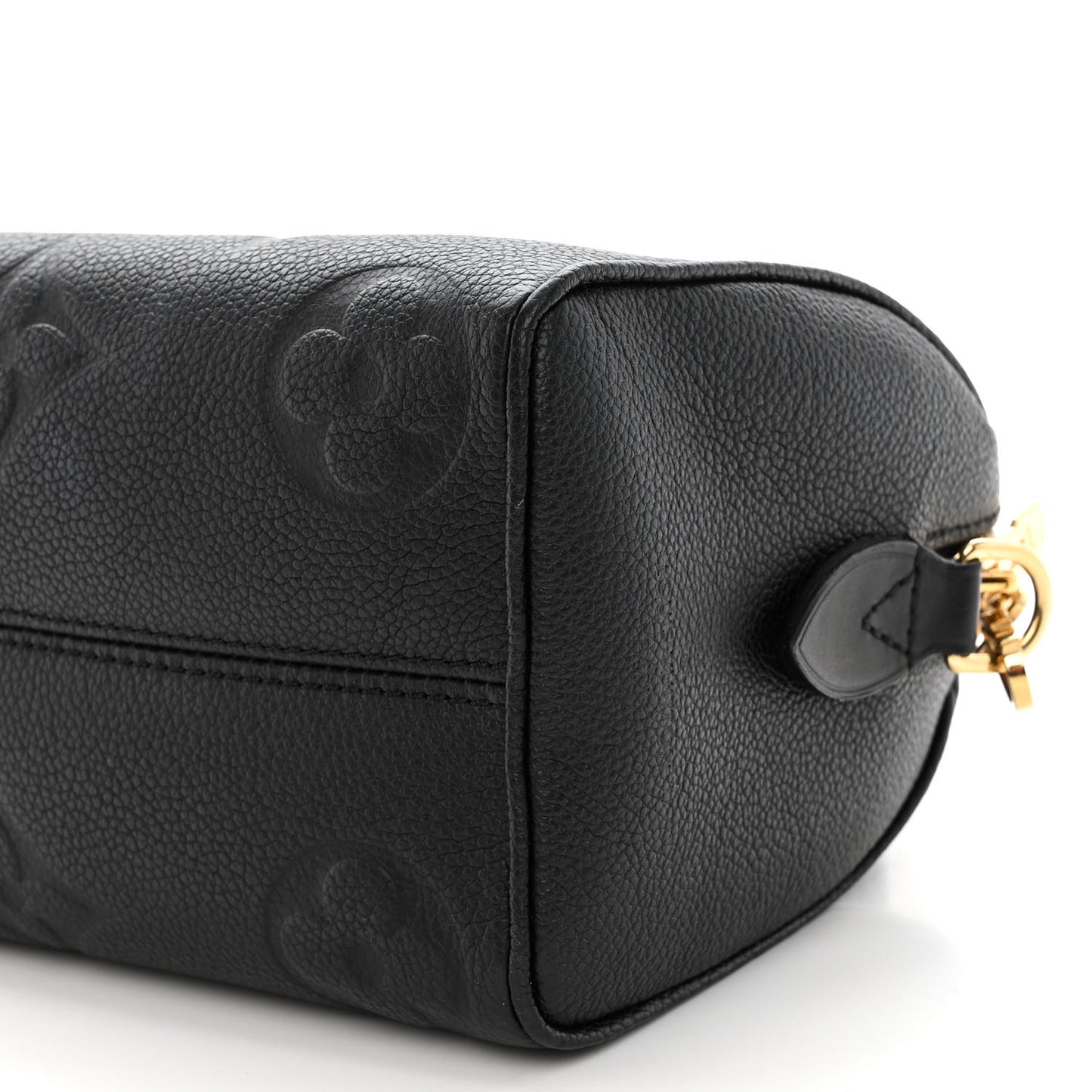 LOUIS VUITTON Empreinte Monogram Giant Speedy Bandouliere 20 Black