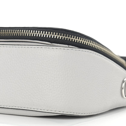 Marc Jacobs Pebbled Calfskin Recruit Nomad Crossbody Rock Gray 11 of 12
