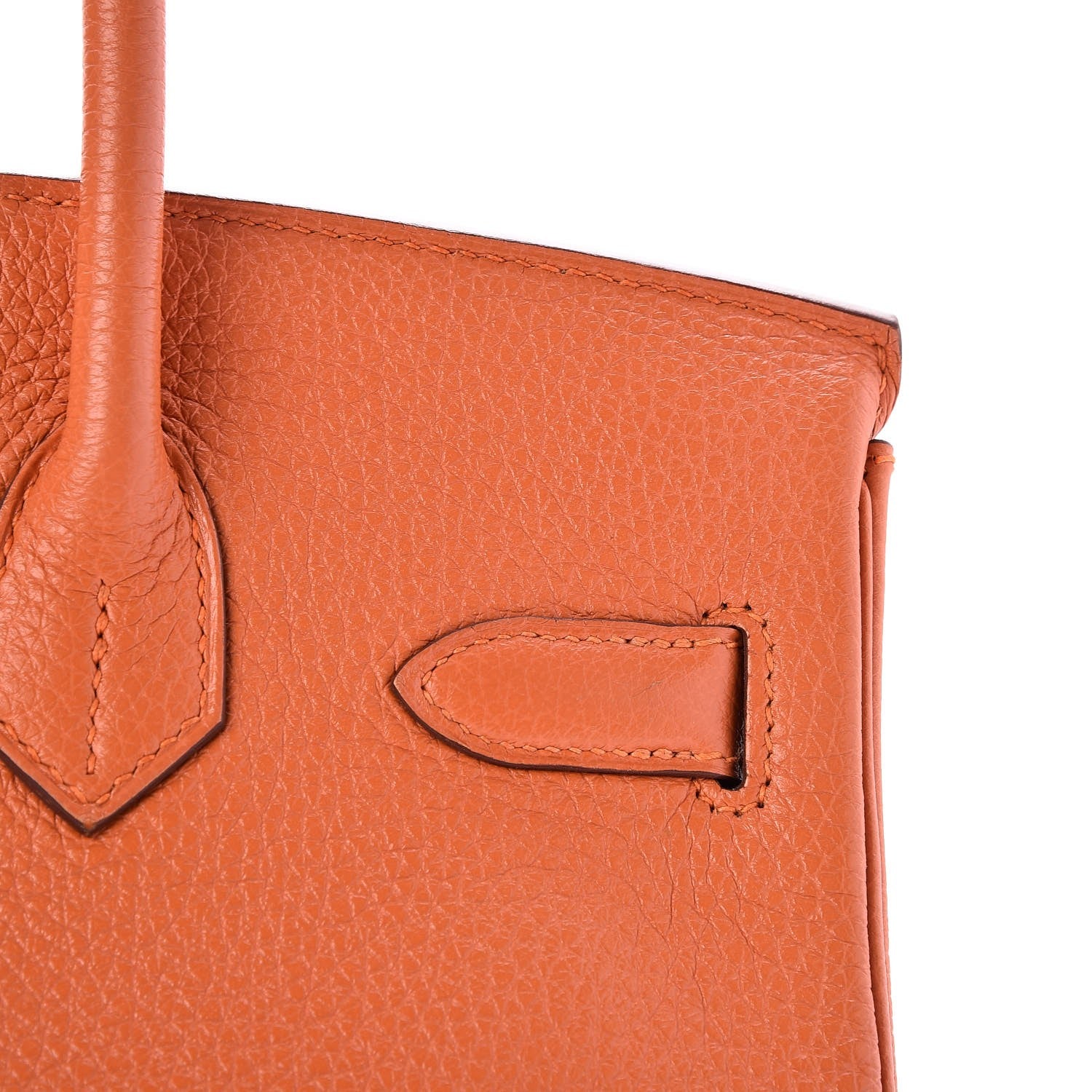Hermes Togo Birkin 30 Orange 35 of 38