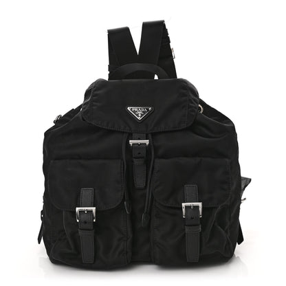 Prada Tessuto Nylon Vela Small Backpack Black 1 of 10