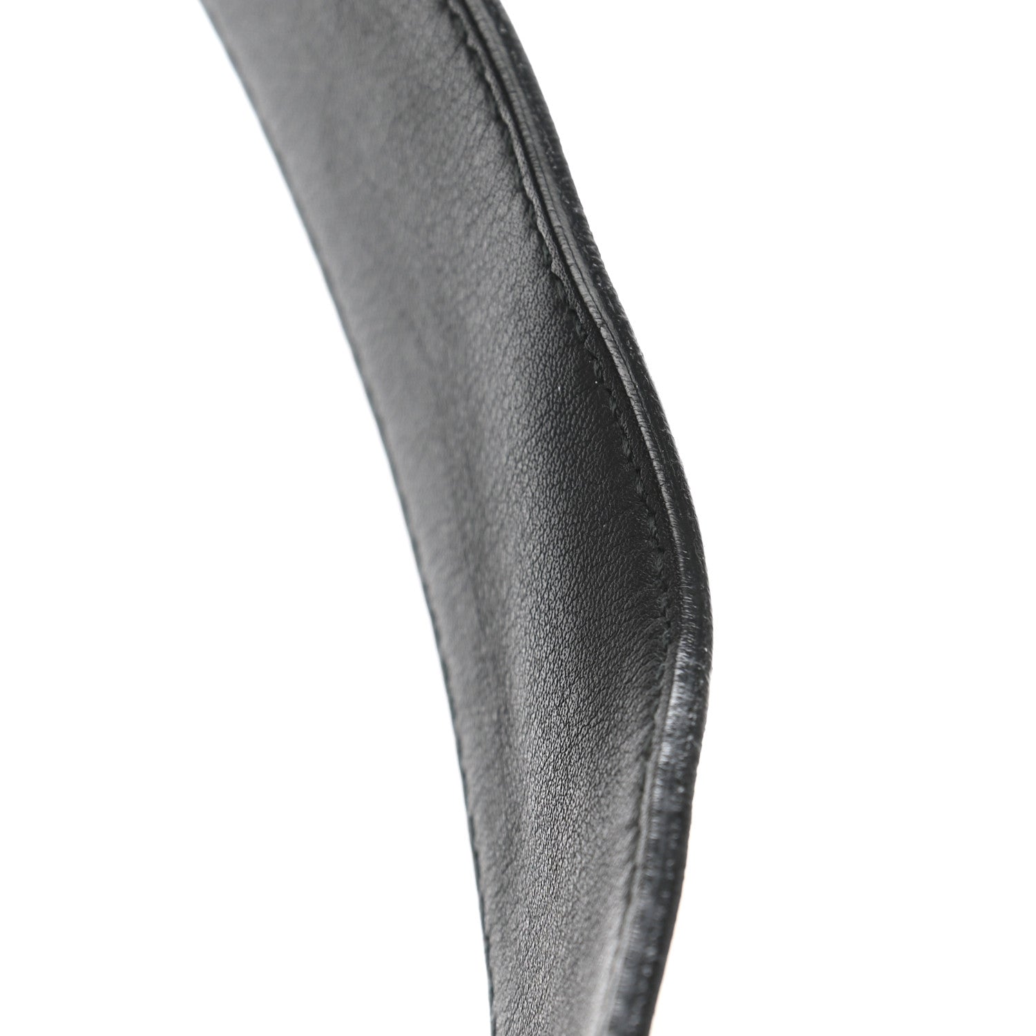Gucci Moon Calfskin Nickel Double G 40mm Belt 85 34 Black 6 of 7