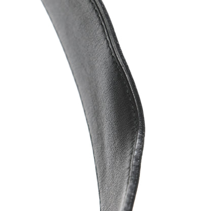 Gucci Moon Calfskin Nickel Double G 40mm Belt 85 34 Black 6 of 7