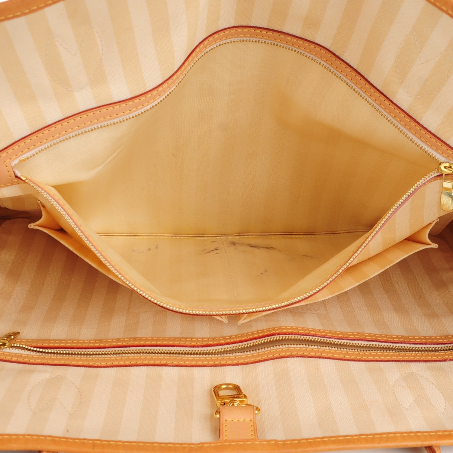 Louis Vuitton Monogram Rayures Neverfull XL 8 of 14