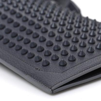 Christian Louboutin Empire Calfskin Spikes Loubilab Clutch Smoky Matte 6 of 8