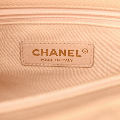 Chanel Caviar Quilted Small Coco Handle Flap Beige 6 of 11