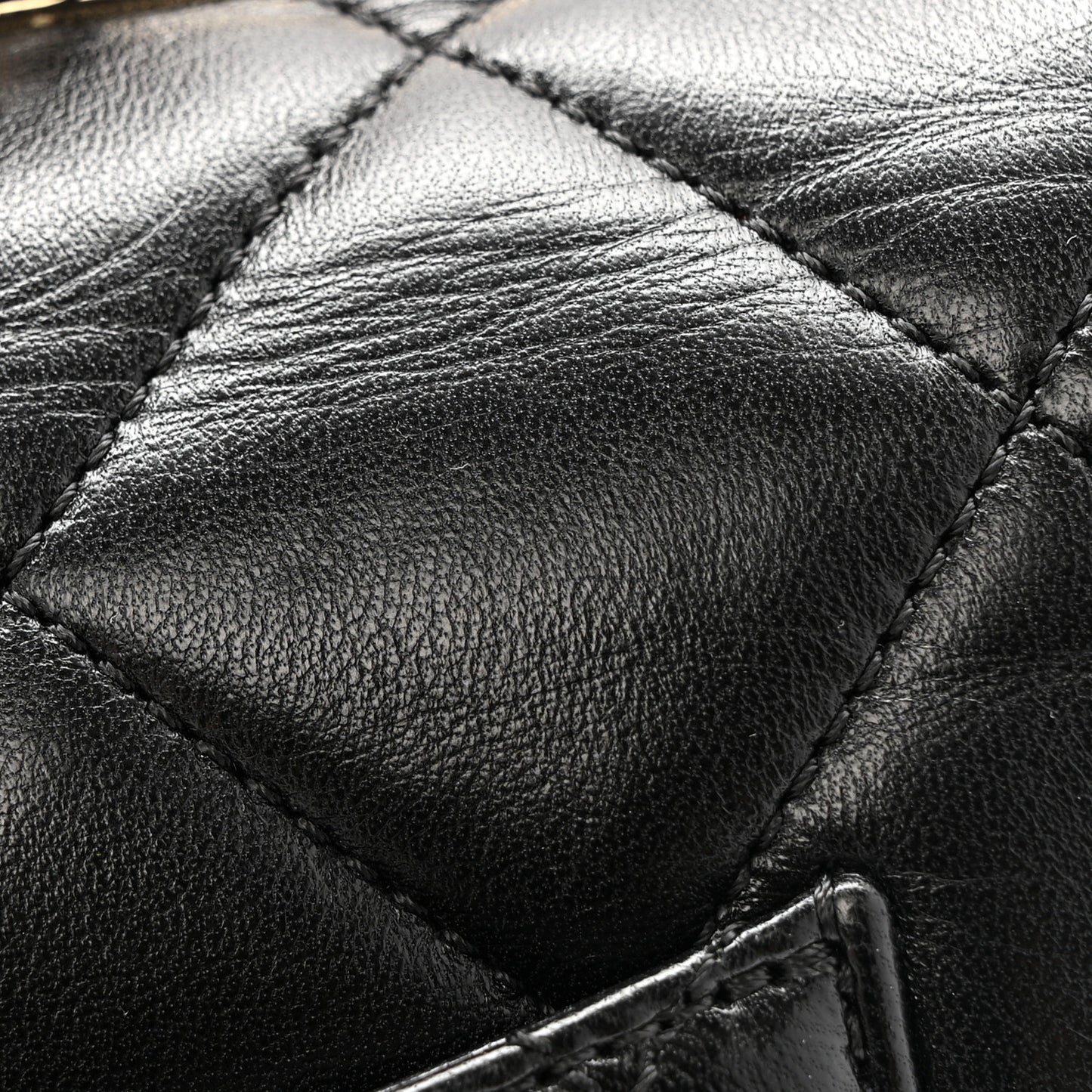 Lambskin Quilted Medium Trendy CC Flap Dual Handle Bag Black