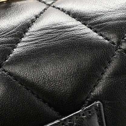 Chanel Lambskin Quilted Medium Trendy CC Flap Dual Handle Bag Black 14 of 14