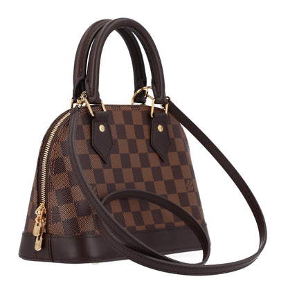Louis Vuitton Damier Ebene Alma BB 2 of 9