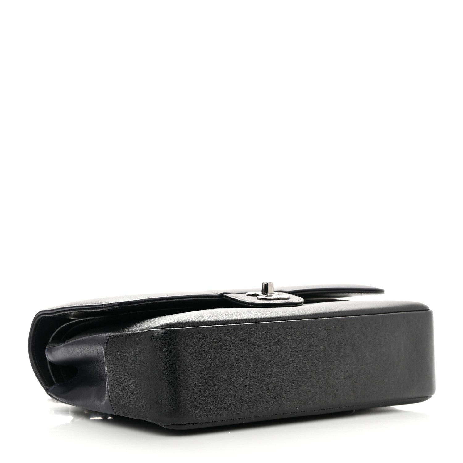 Chanel Calfskin Medium Classic Pure Double Flap Black 3 of 16