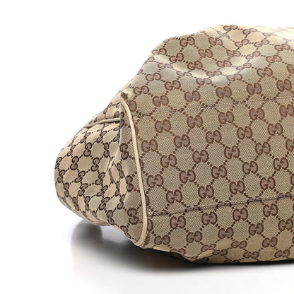 Gucci Monogram Large Sukey Tote Off White 8 of 10