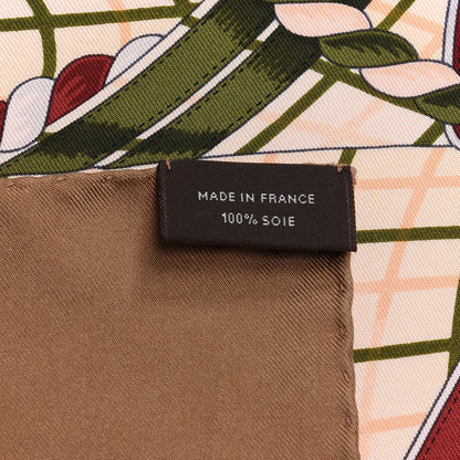 Hermes Silk Grande Tenue Scarf 90 5 of 5