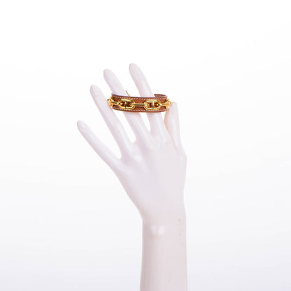 Hermes Epsom Chaine D'Ancre Bracelet Gold 2 of 4