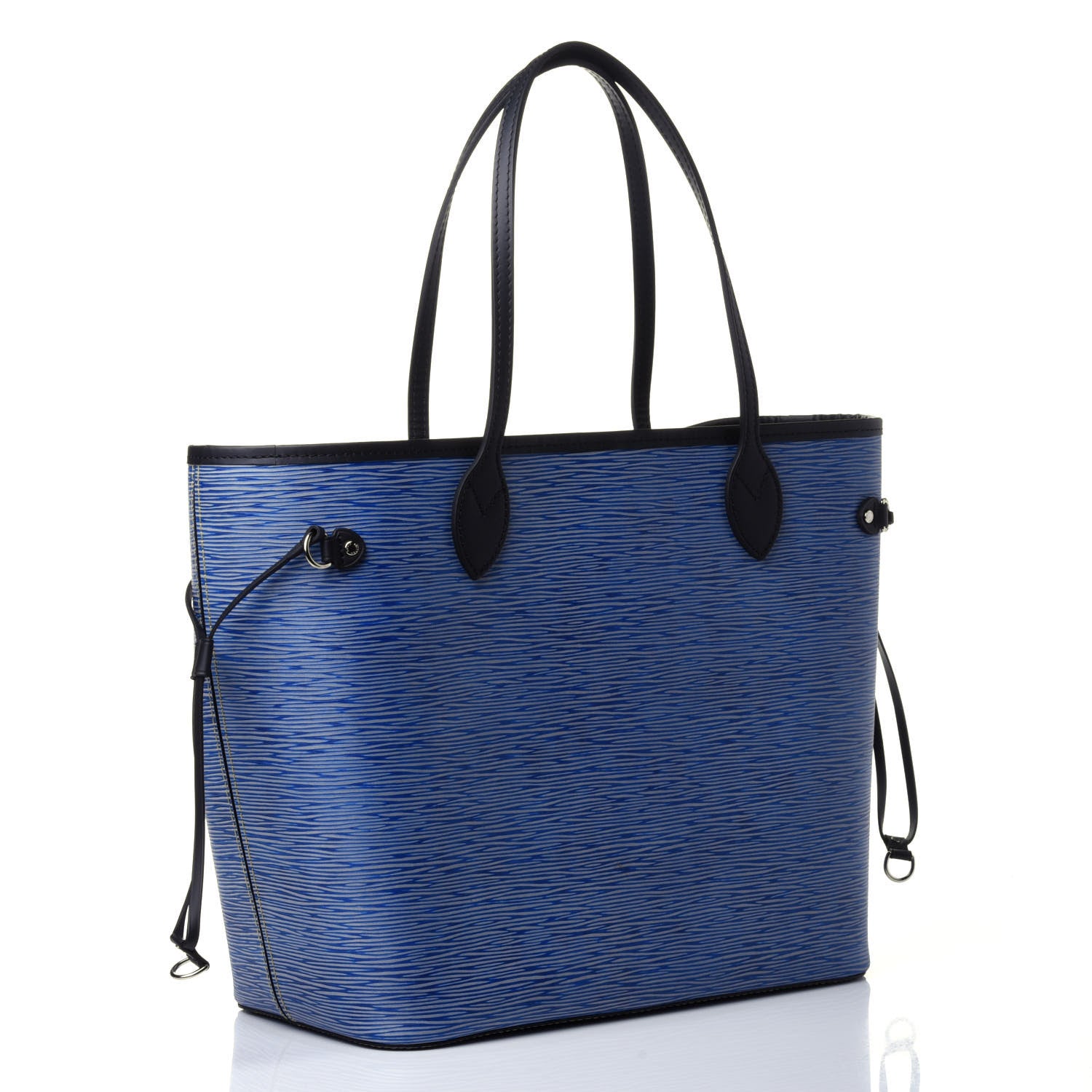 Louis Vuitton Epi Neverfull MM Denim Light 2 of 4