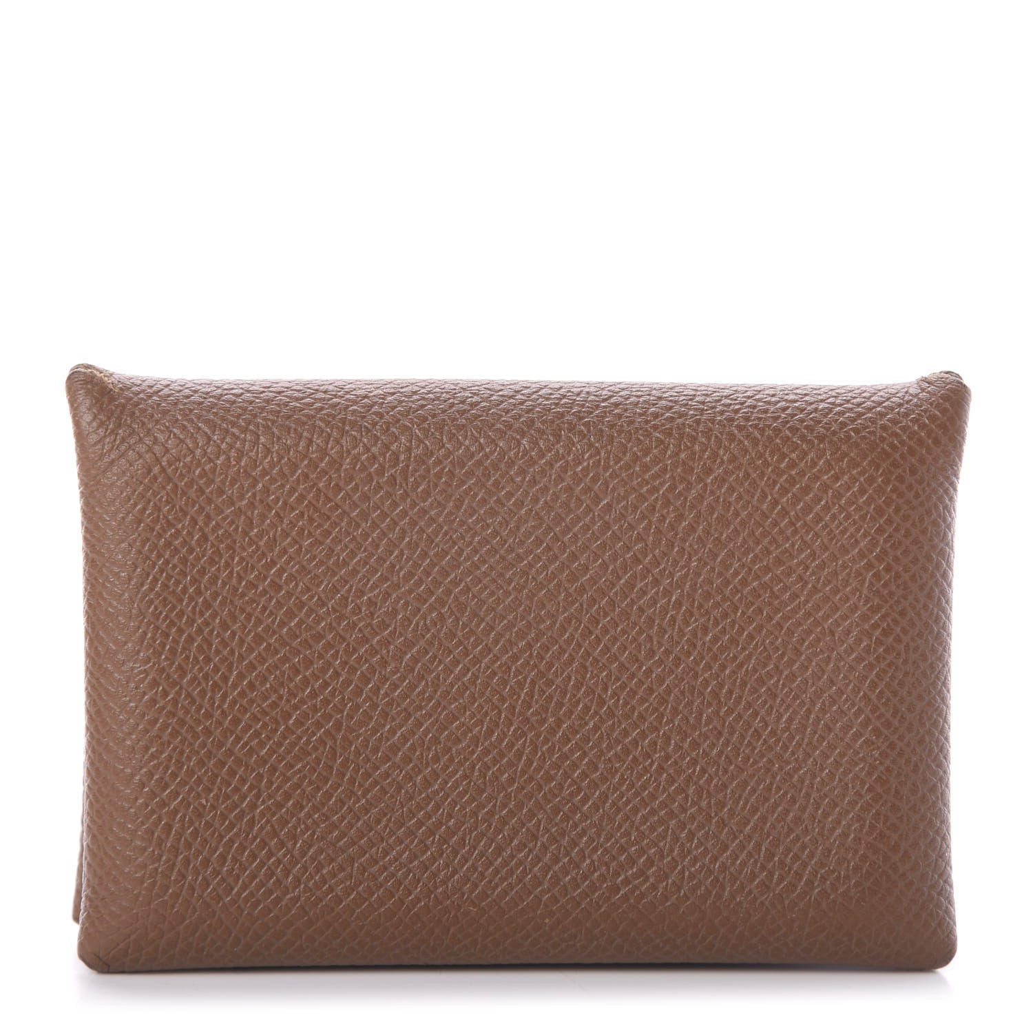 Hermes Epsom Calvi Card Case Miel 1 of 5