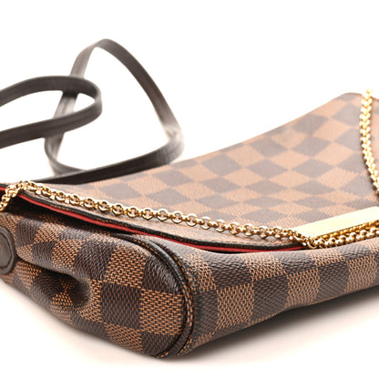 Louis Vuitton Damier Ebene Favorite MM 8 of 11