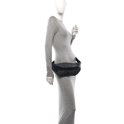 MCM Visetos Medium Belt Bag Phantom Grey 2 of 10