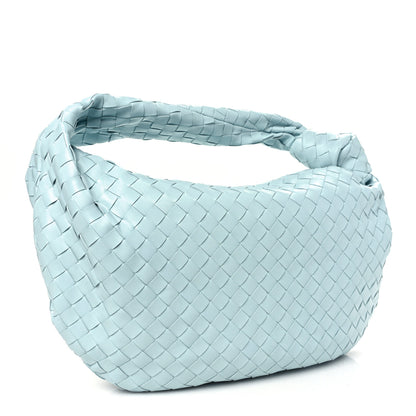 Bottega Veneta Nappa Intrecciato Small Jodie Teal Washed 3 of 10