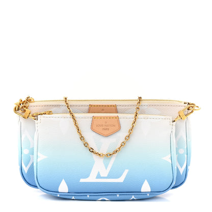 Louis Vuitton Monogram Giant By The Pool Multi Pochette Accessories Blue 1 of 10