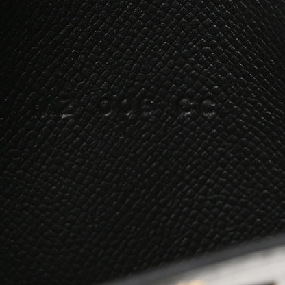 Hermes Veau Madame Kelly Pocket Compact Wallet Black 7 of 7