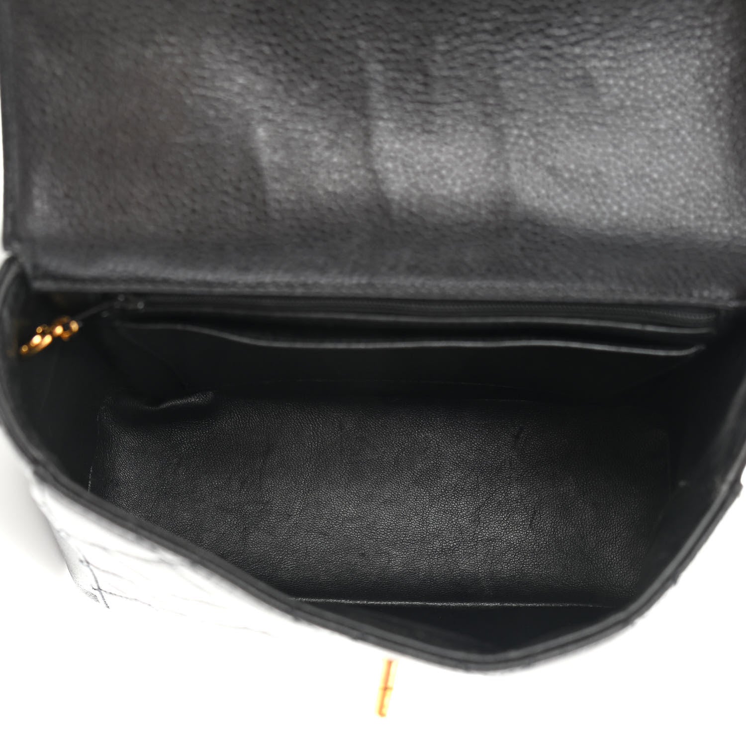 Chanel Caviar Quilted Flap Shoulder Bag Black Black 5 of 16