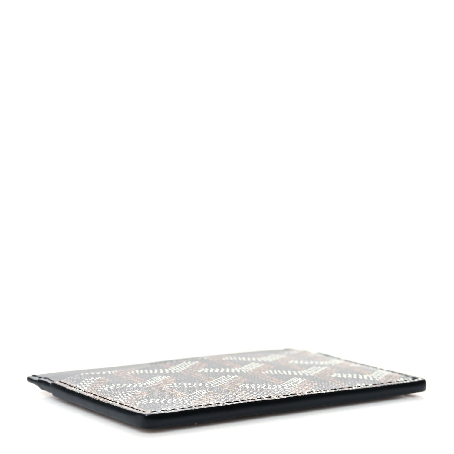 Goyard Goyardine Saint Sulpice Card Holder Black 4 of 7