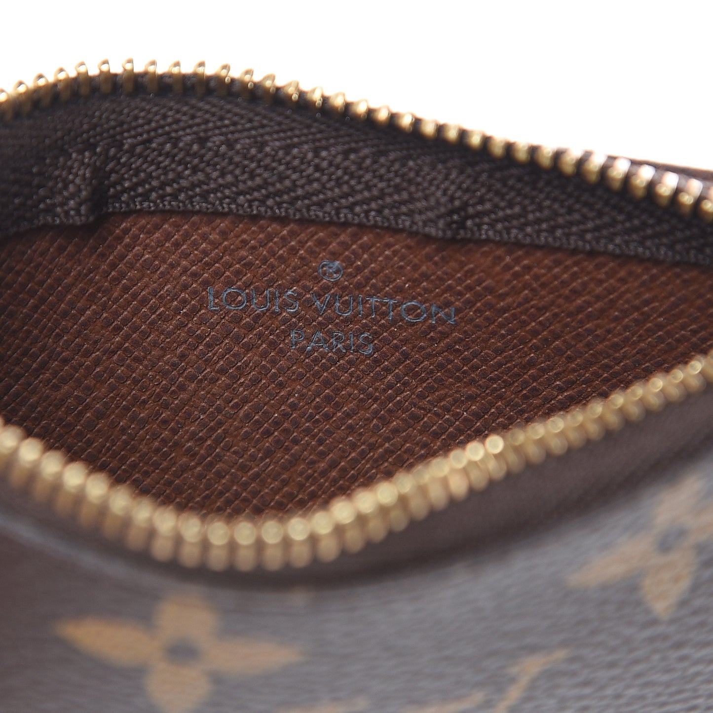 Monogram Key Pouch