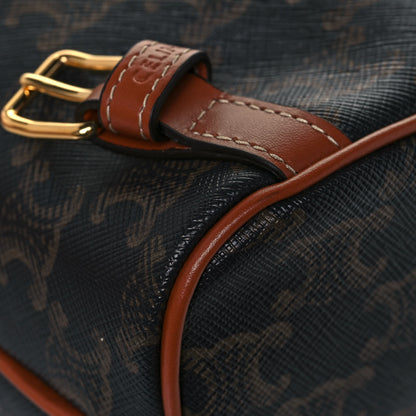 Celine Triomphe Canvas Calfskin Mini Folco Backpack Tan 11 of 12