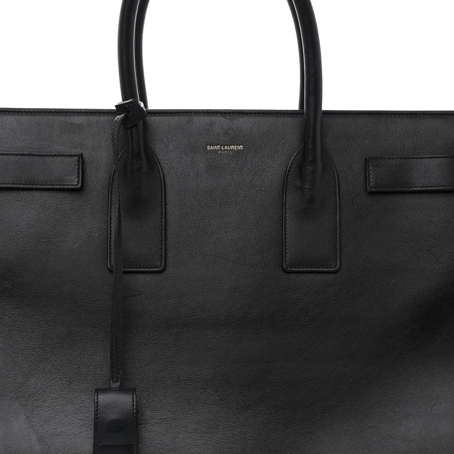 Calfskin Large Sac de Jour Carryall Black