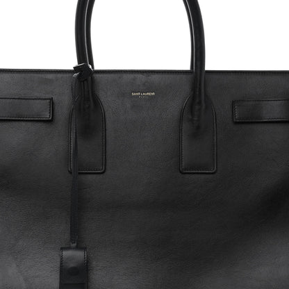 Saint Laurent Calfskin Large Sac de Jour Carryall Black 8 of 13