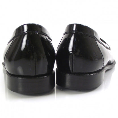 Chanel Patent Leather Loafers Black 3 of 7