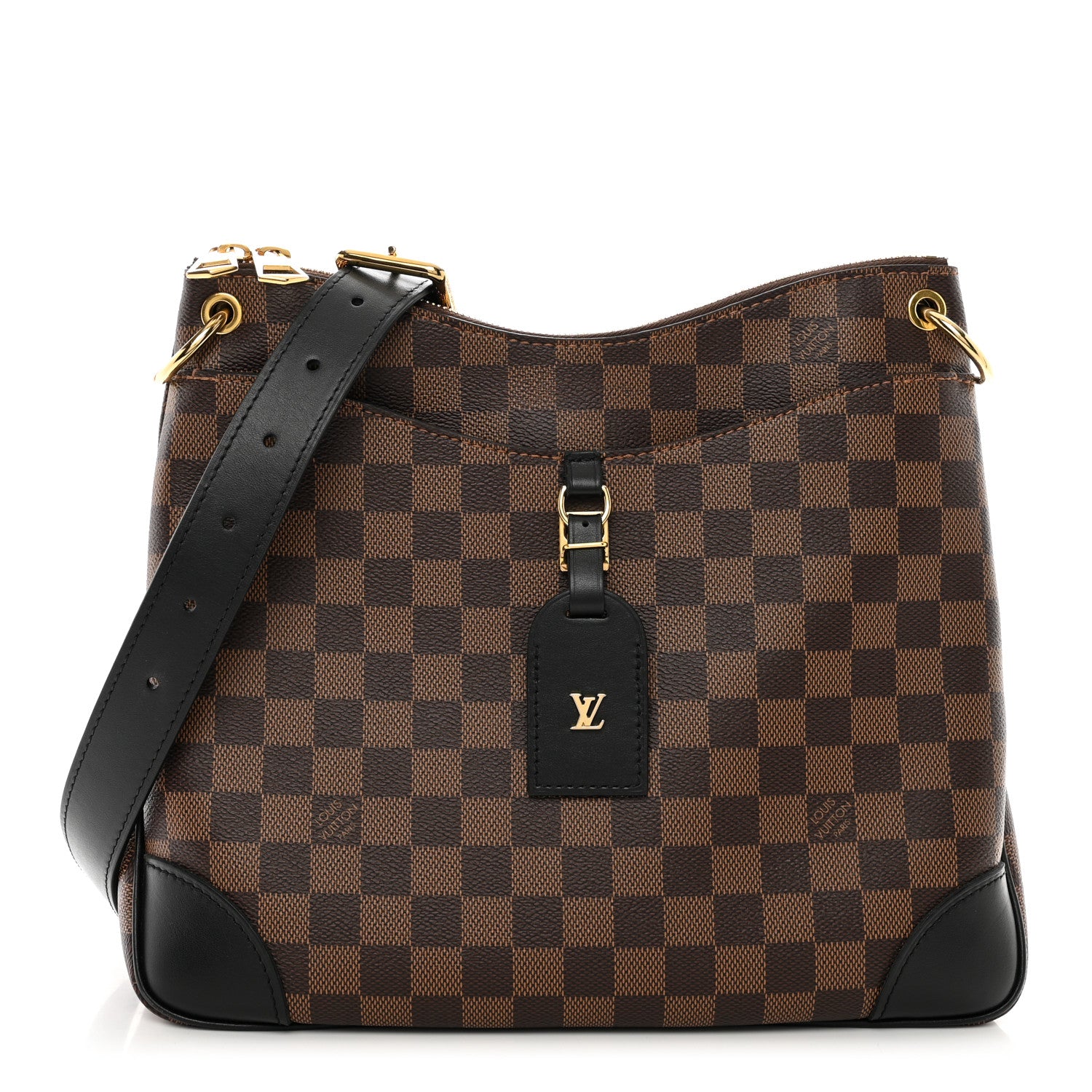 Louis Vuitton Damier Ebene Odeon MM Black 1 of 10