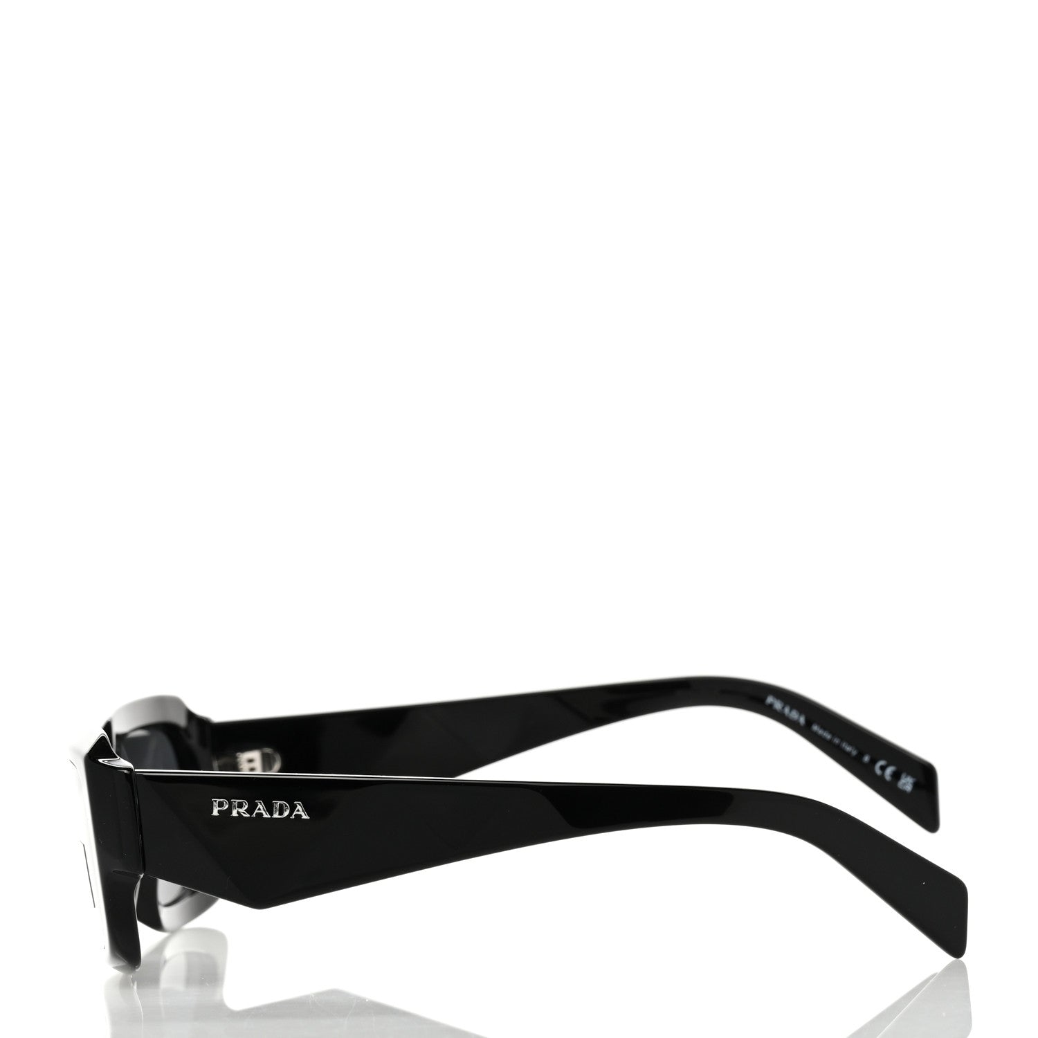 Prada Acetate Symbole Sunglasses SPR 27Z Black 3 of 8