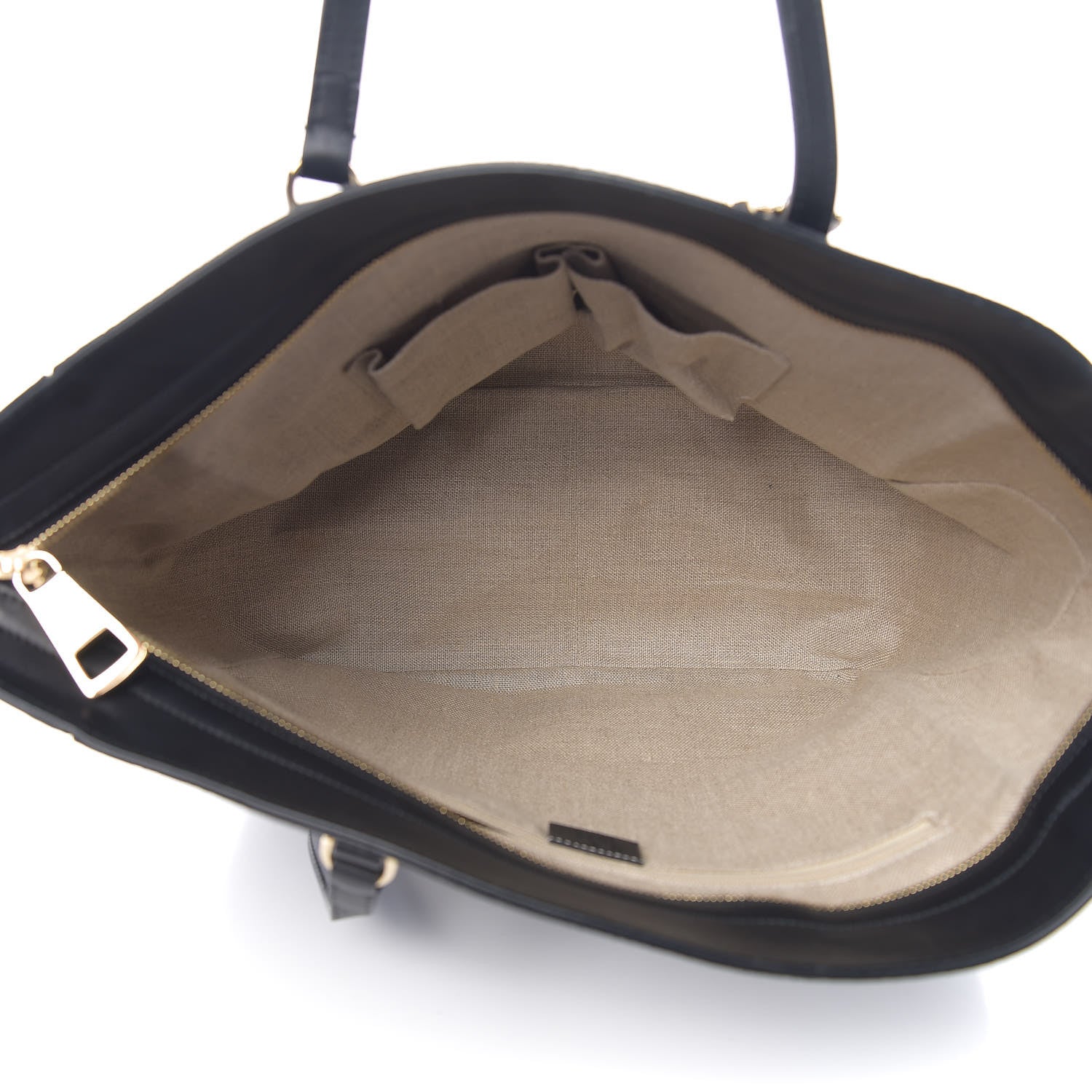 Gucci Microguccissima Bree Zippered Tote Black 4 of 9
