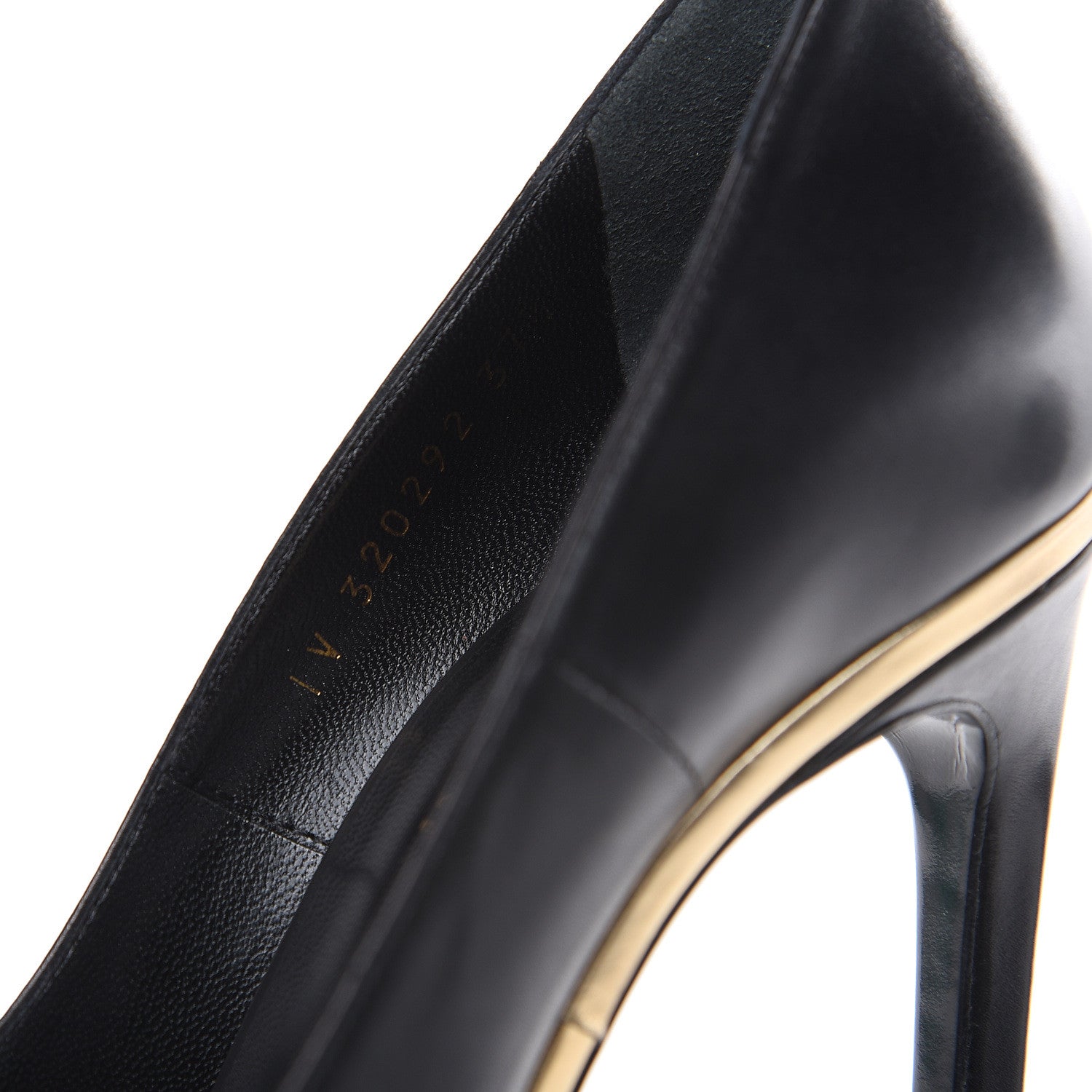 Saint Laurent Calfskin Classic Janis Pumps 37.5 Black 8 of 12