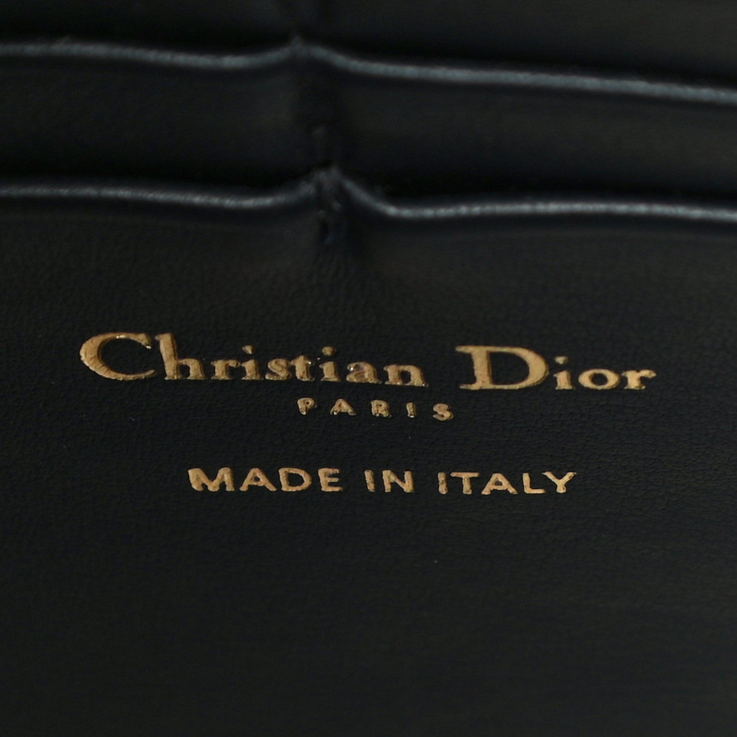 Christian Dior Oblique Saddle Chain Pouch Blue 6 of 14