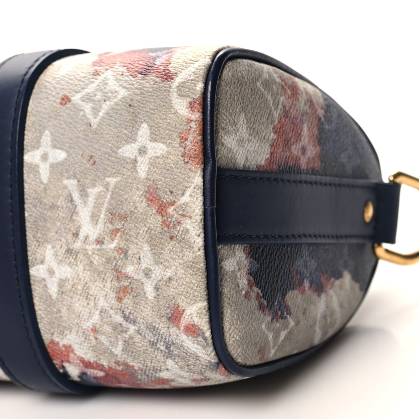 Monogram Bleach Keepall Bandouliere 25 Ink Blue