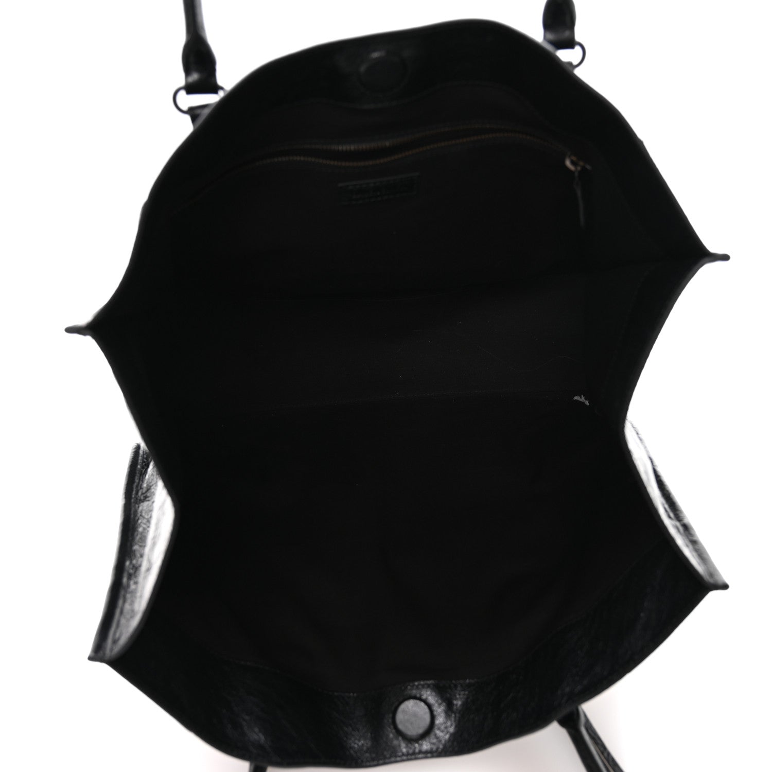 Balenciaga Agneau Arena Classic Hardware Medium Le City Tote Black 5 of 10
